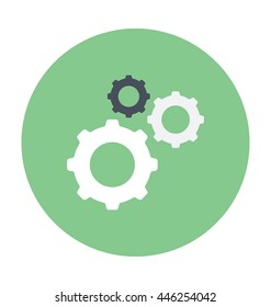 Gears Colored Vector Icon