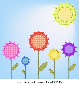 Gears flowers