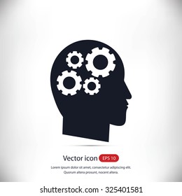 gears in head icon