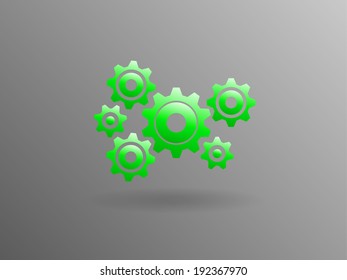 Gears icon