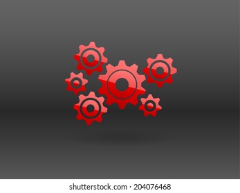 Gears icon