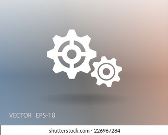 Icono de engranajes