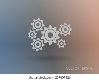 Icono de engranajes