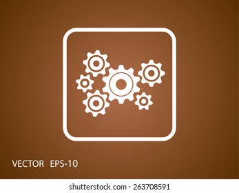 Gears icon