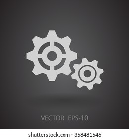 Icono de engranajes