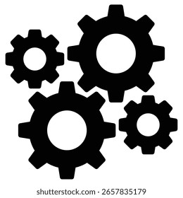 gears icon for collaboration, teamwork, and processes