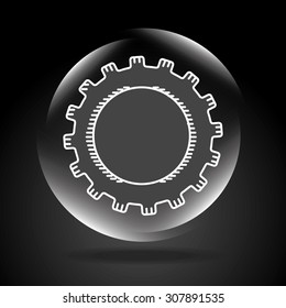 gears icon design, vector illustration eps10 graphic 