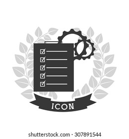 gears icon design, vector illustration eps10 graphic 
