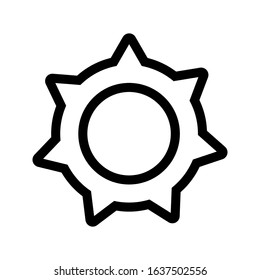 Gears icon. One of set web icons