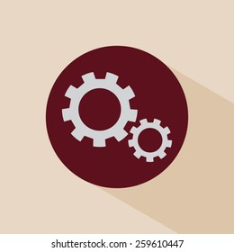 gears icon, options sign
