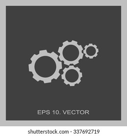 gears icon, options sign