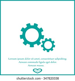 gears icon, options sign