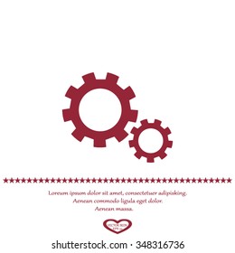 gears icon, options sign