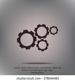 gears icon, options sign