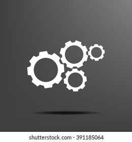 gears icon, options sign