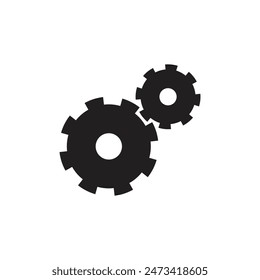 Vector de iconos de engranajes para Sitio web y App