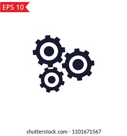 Gears icon Vector.