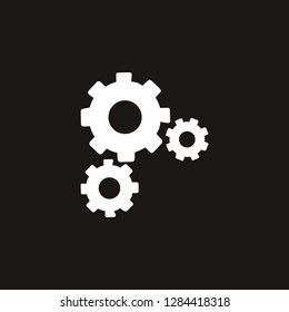 gears icon. gears vector design. sign design