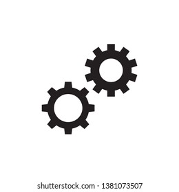 gears icon vector design template