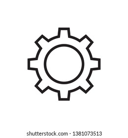 gears icon vector design template