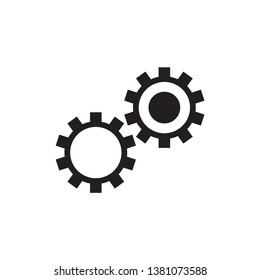 gears icon vector design template
