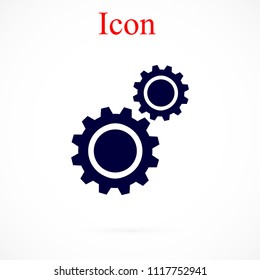 gears icon vector, Vector EPS 10 illustration style