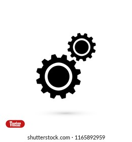 gears icon vector, Vector EPS 10 illustration style