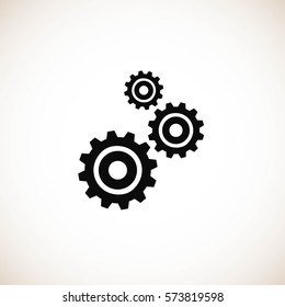 gears icon vector, Vector EPS 10 illustration style
