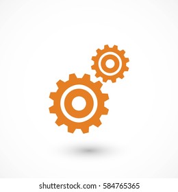 gears icon vector, Vector EPS 10 illustration style