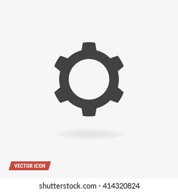 Gears icon vector, icon eps10