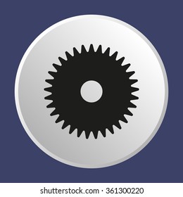 gears icon vector illustration