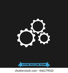 gears icon vector illustration eps10