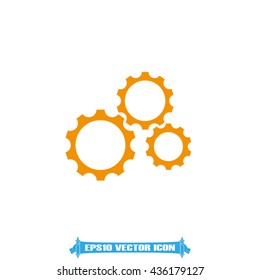 gears icon vector illustration eps10