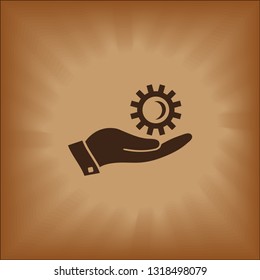 Gears Icon Vector Template