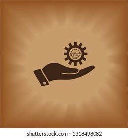 Gears Icon Vector Template