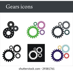 Gears icons