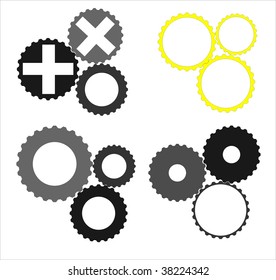  gears icons