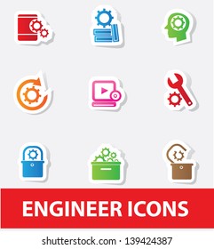 Gears icons,vector