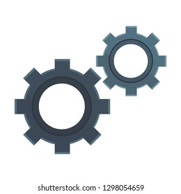 gears isolated icon