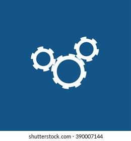gears isolated object , technical, mechanical illustration