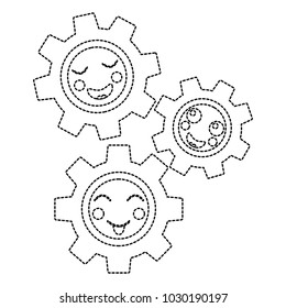 gears kawaii icon image 