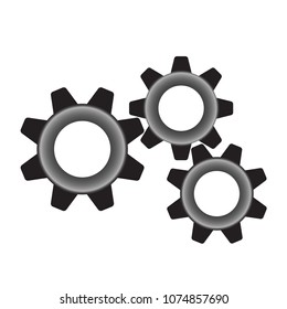 gears machine inside image vector gearbox