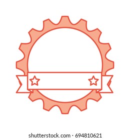 gears machine with ribbon