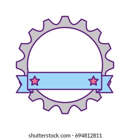 gears machine with ribbon