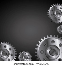 gears machine settings icon vector illustration design