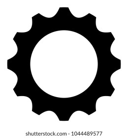 gears machinery isolated icon