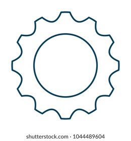 gears machinery isolated icon