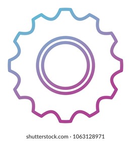 gears machinery isolated icon