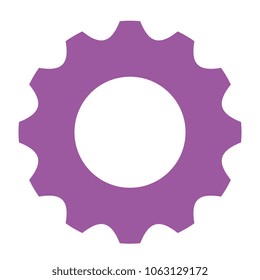 gears machinery isolated icon