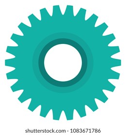 gears machinery isolated icon